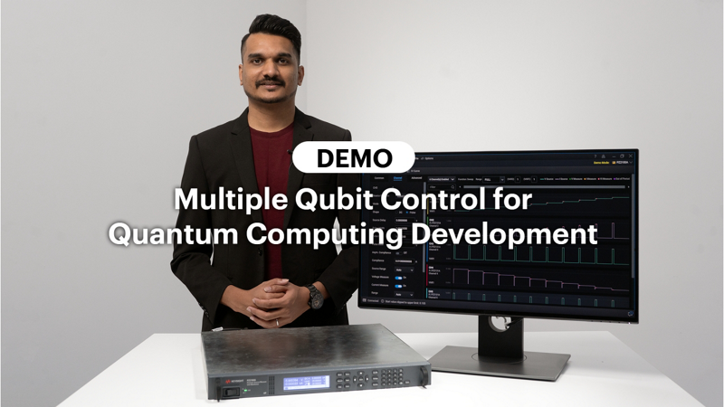 DC Bias Source for Multiple Quantum Qubit Control (Demo)